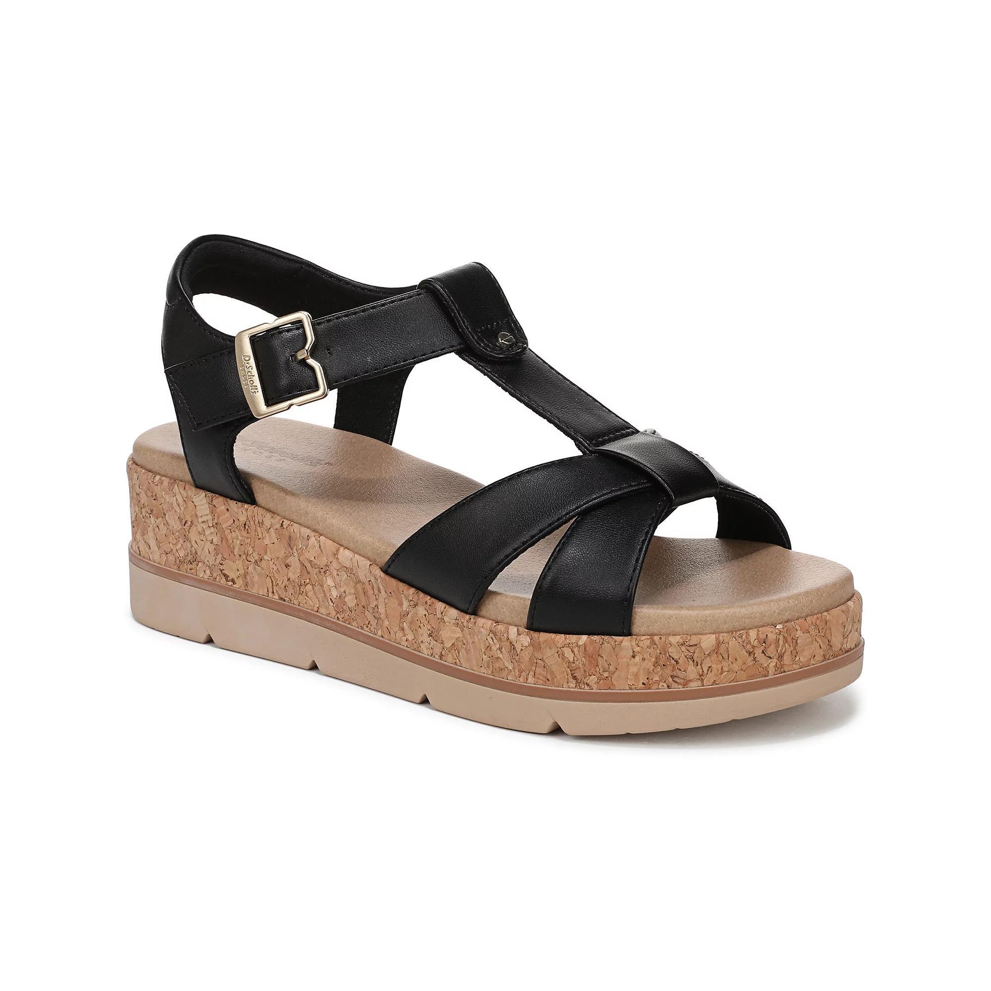 Dr. Scholl's Once Again Women's Sandals, Size: 10, Black Product Image