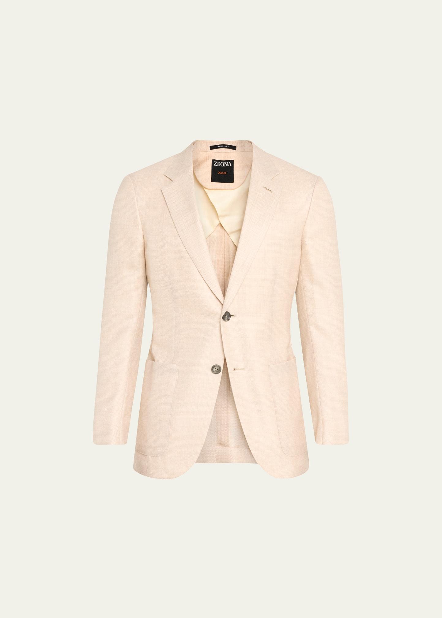 Mens Cashmere and Silk Jacket Product Image