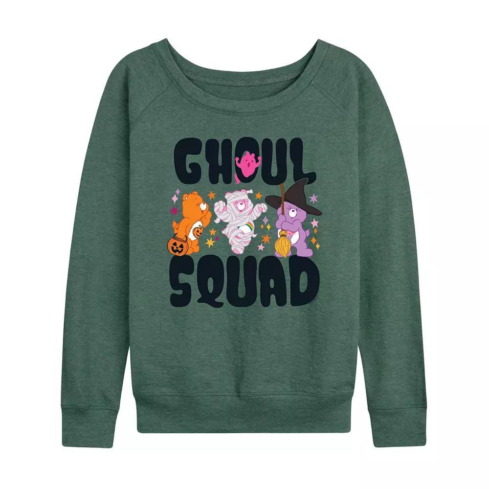 Womens Care Bears Halloween Ghoul Squad French Terry Long Sleeve Tee Product Image