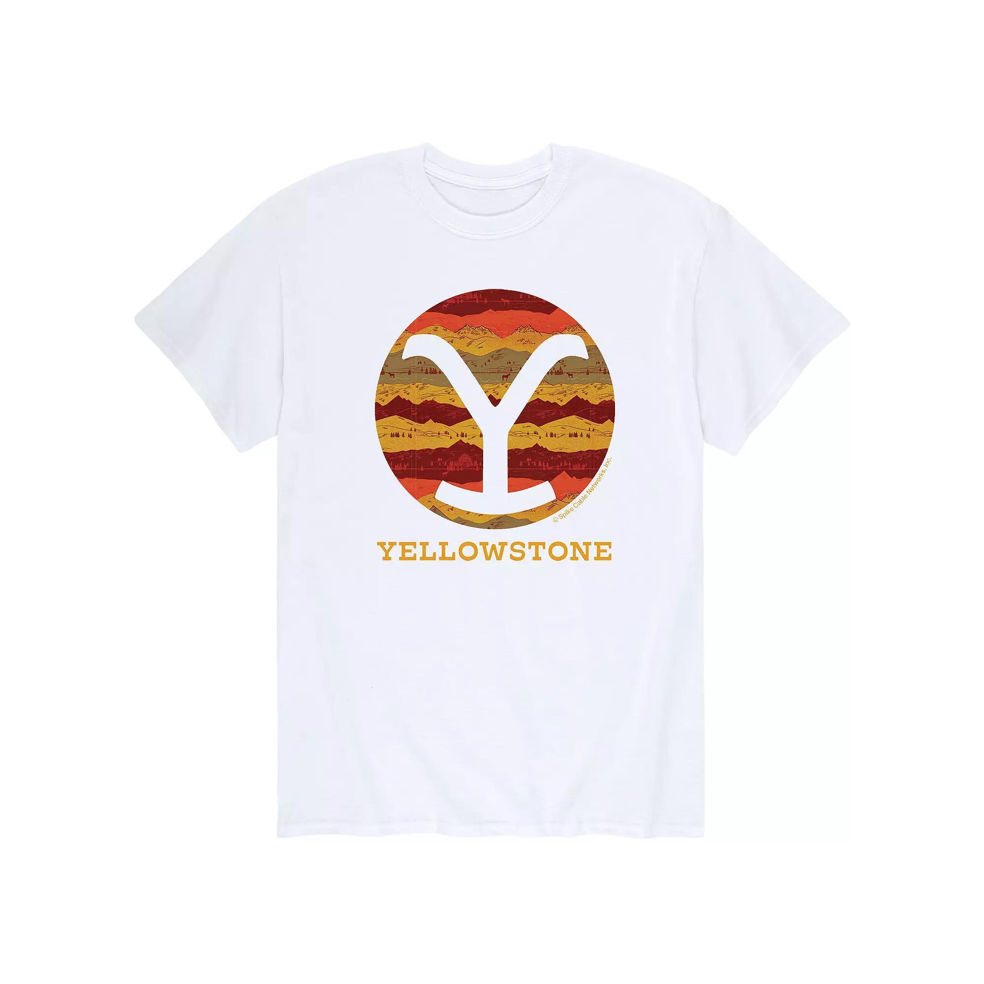 Big & Tall Yellowstone Y Brand Tee, Mens Product Image