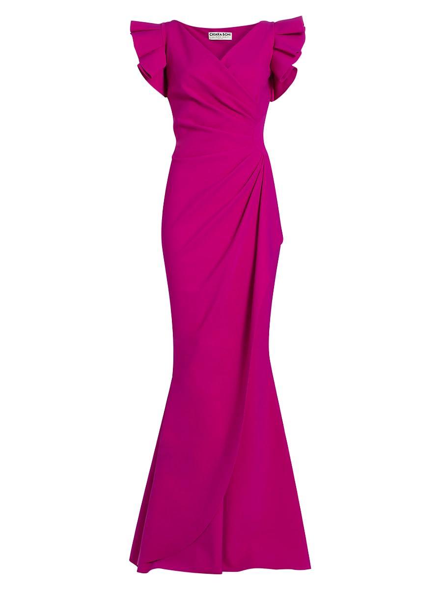 Womens Beaurisse Ruffle Gown Product Image