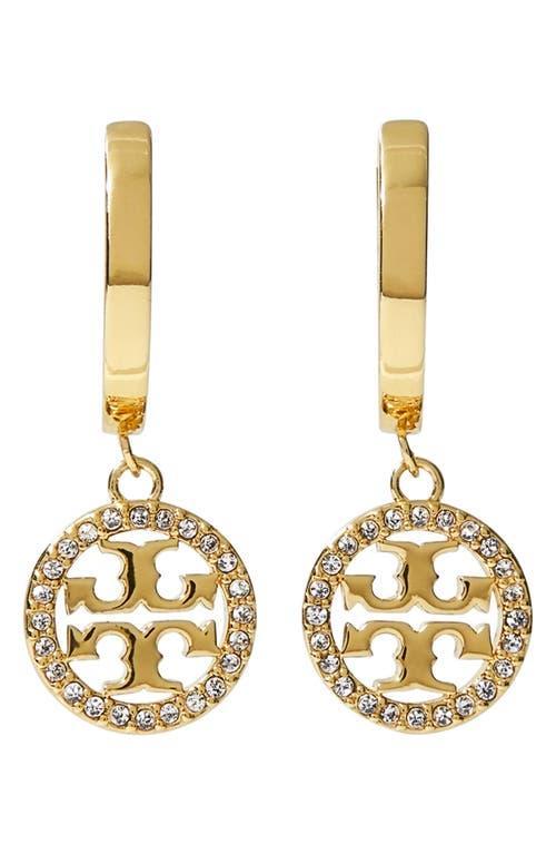 Womens Miller Silvertone & Glass Crystal Huggie Hoop Earrings Product Image