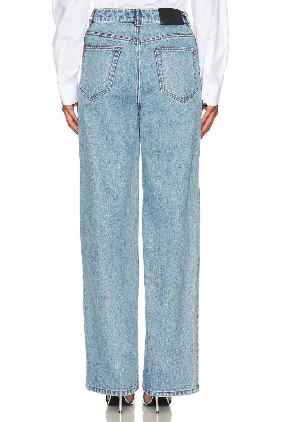 Bubble Embroidered Straight Leg Jeans LEJE Product Image