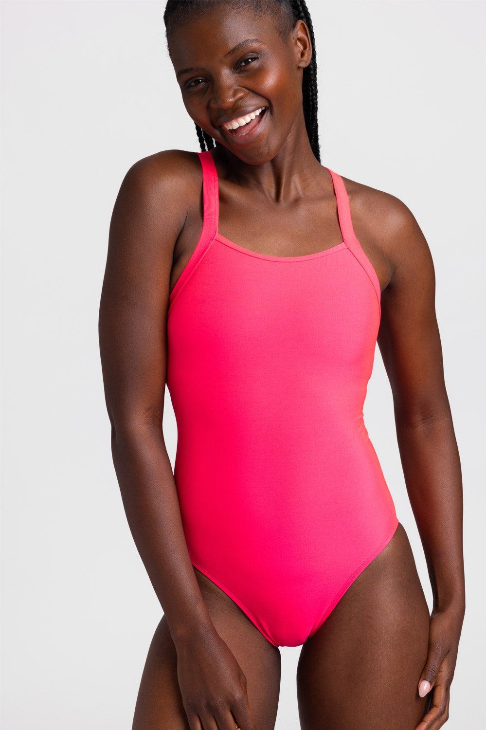 Caroline One Piece Swimsuit - Hot Pink Female Product Image