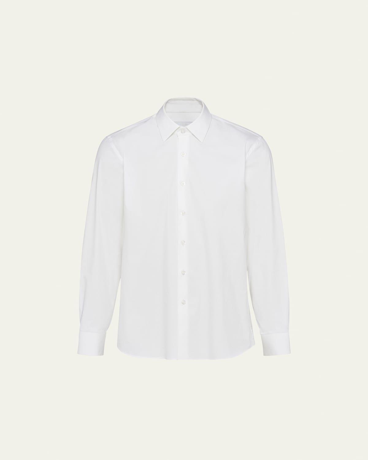 Mens Classic Stretch Poplin Sport Shirt Product Image