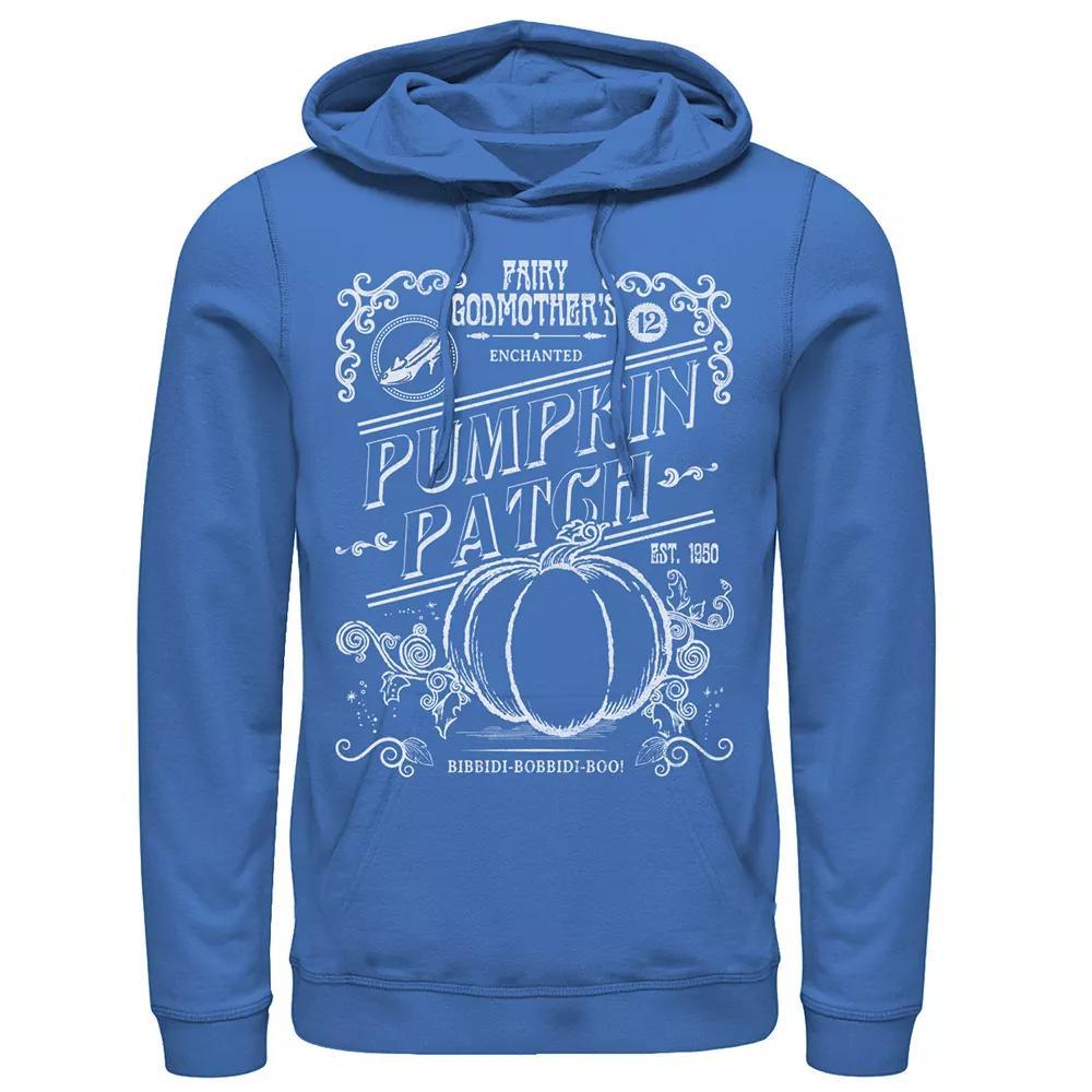 Disney's Cinderella Men's Halloween Pumpkin Patch Hoodie, Size: Large, Royal Product Image