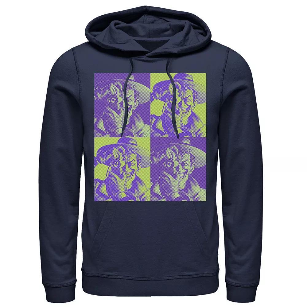 Mens DC Comics Batman Basic Chest Logo Hoodie Grey Heather Product Image