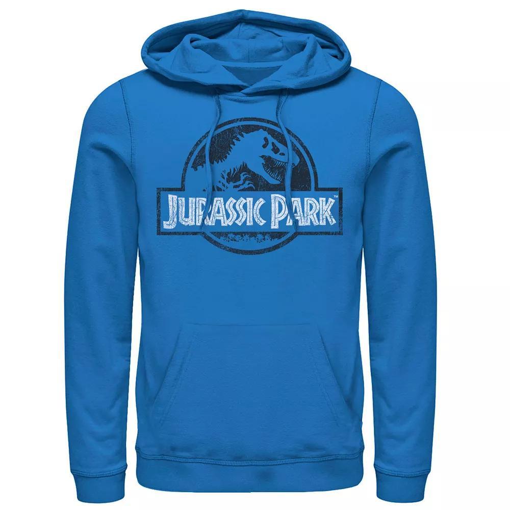 Mens Harry Potter Neither Can Live While The Other Survives Quote Hoodie Blue Product Image
