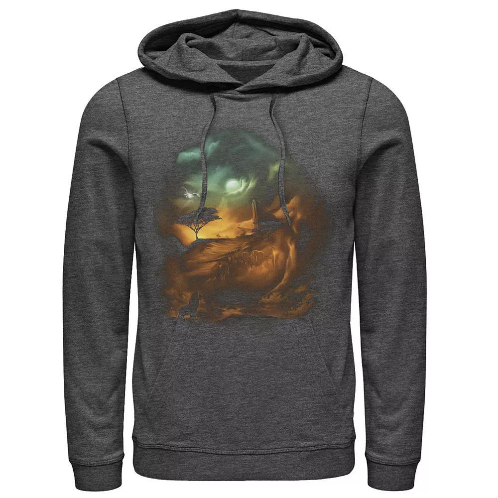 Disney's The Lion King Men's Birth Of A King Tee, Size: Large, Grey Heather Product Image