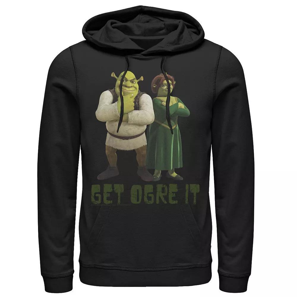 Men's NASA Space Shuttle Blast Off Text Over Lay Hoodie, Size: Medium, Black Product Image