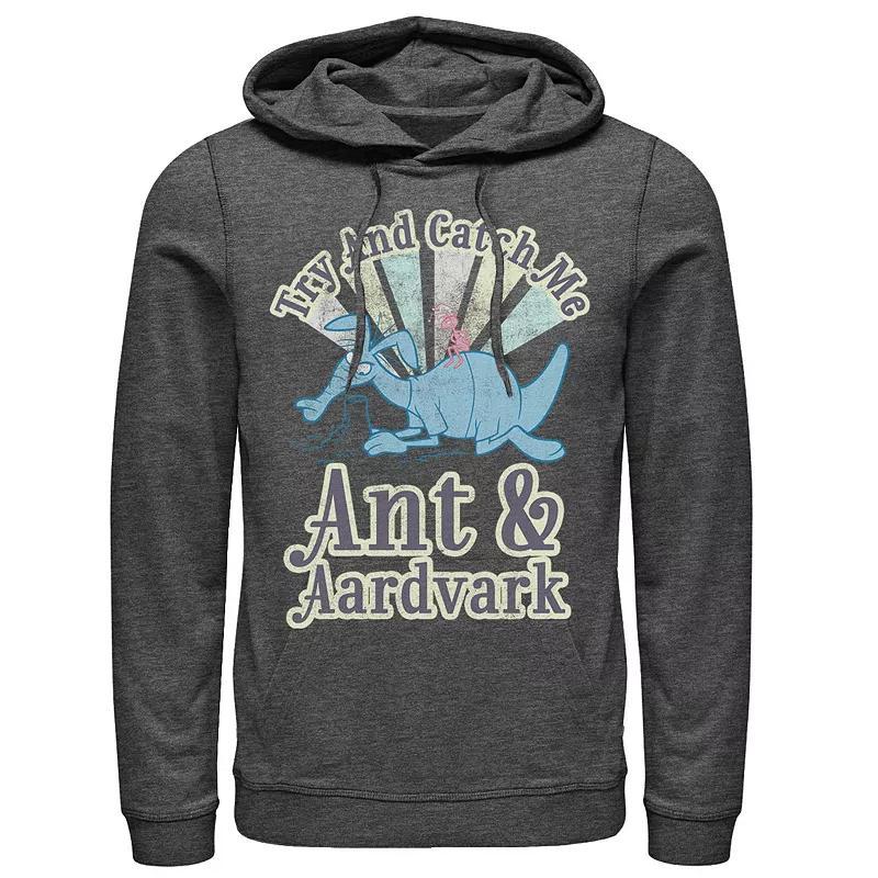 Mens Pink Panther Ant And Aardvark Try And Catch Me Graphic Hoodie Blue Product Image
