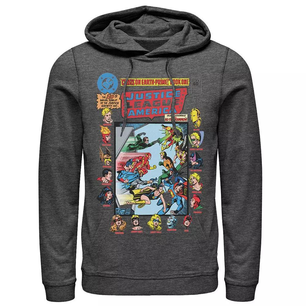 Men's Marvel Fantastic Four Members And Villains Periodic Table Hoodie, Size: 3XL, Blue Product Image