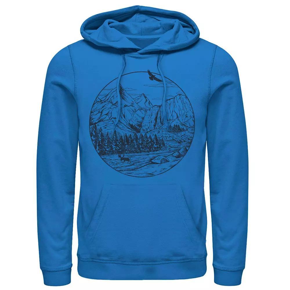 Men's Star Wars Empire Strikes Back Poster Pullover Hoodie, Size: Medium, Black Product Image