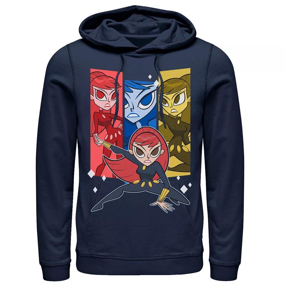 Men's Legend of Zelda Link Twilight Face Portrait Hoodie, Size: XL, Black Product Image