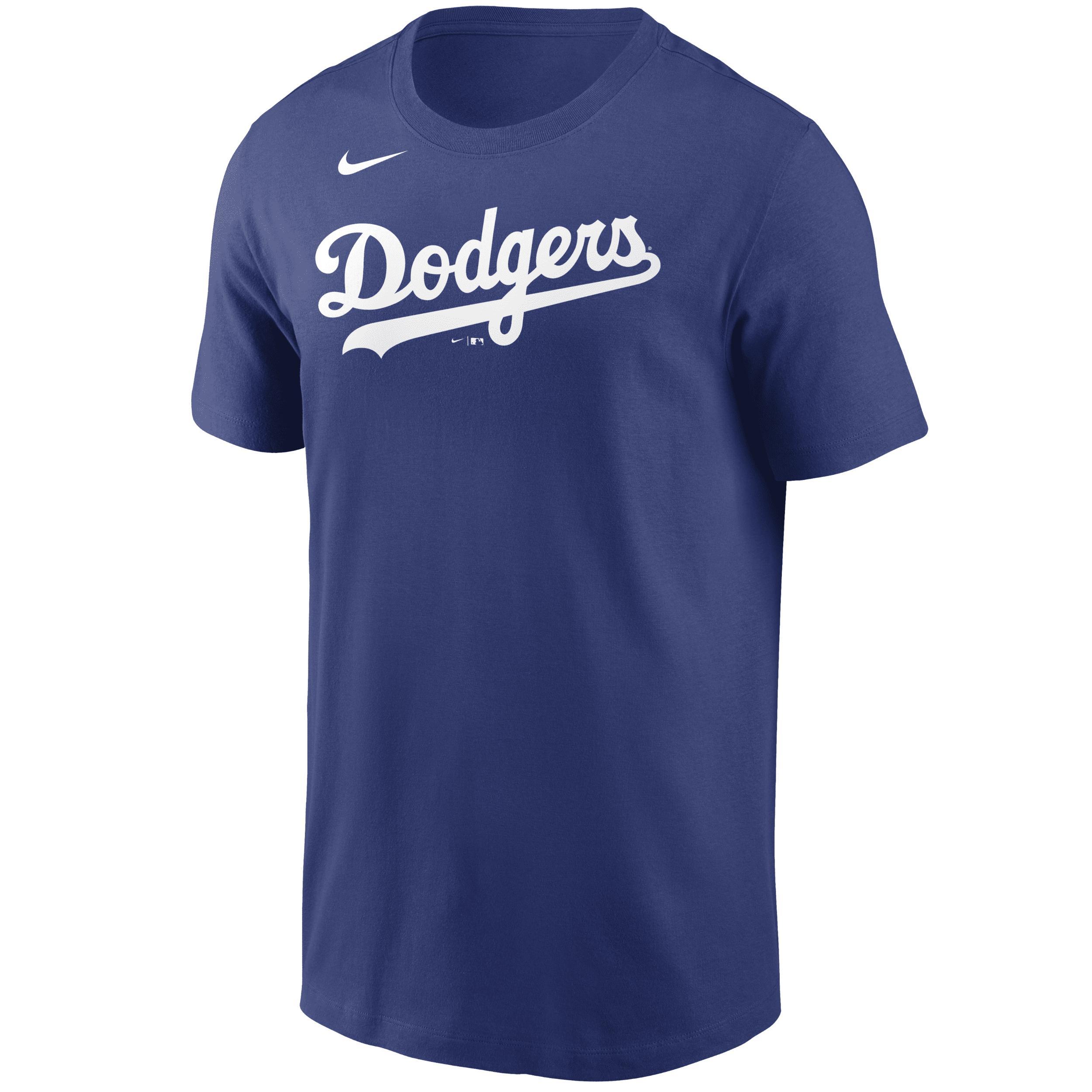 Men's Nike Mookie Betts Royal Los Angeles Dodgers Name & Number T-Shirt, Size: Large, Blue Product Image