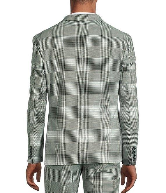 Murano Shape of Water Collection Slim Fit Glen Plaid Suit Separates Jacket Product Image