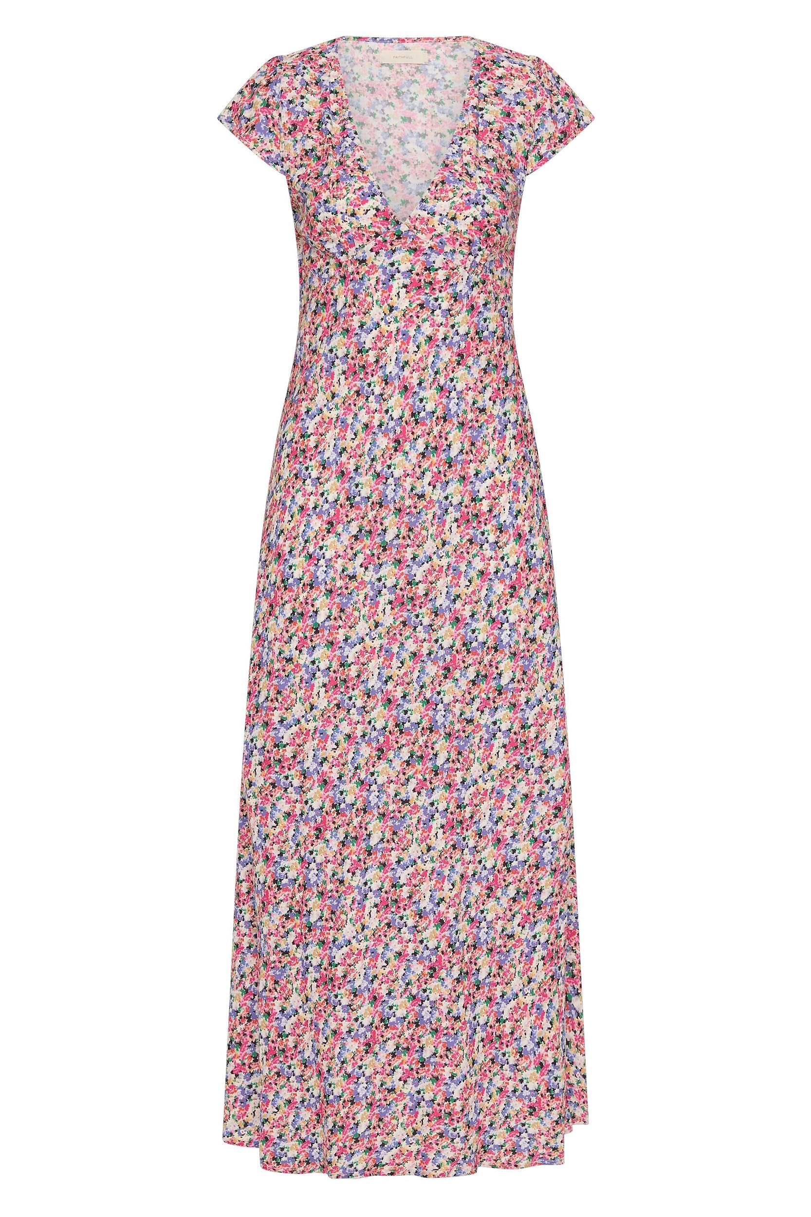 Esson Midi Dress Valerie Floral Multi Product Image