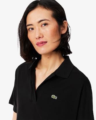 Relaxed Fit Fluid Piqué Polo Shirt Product Image