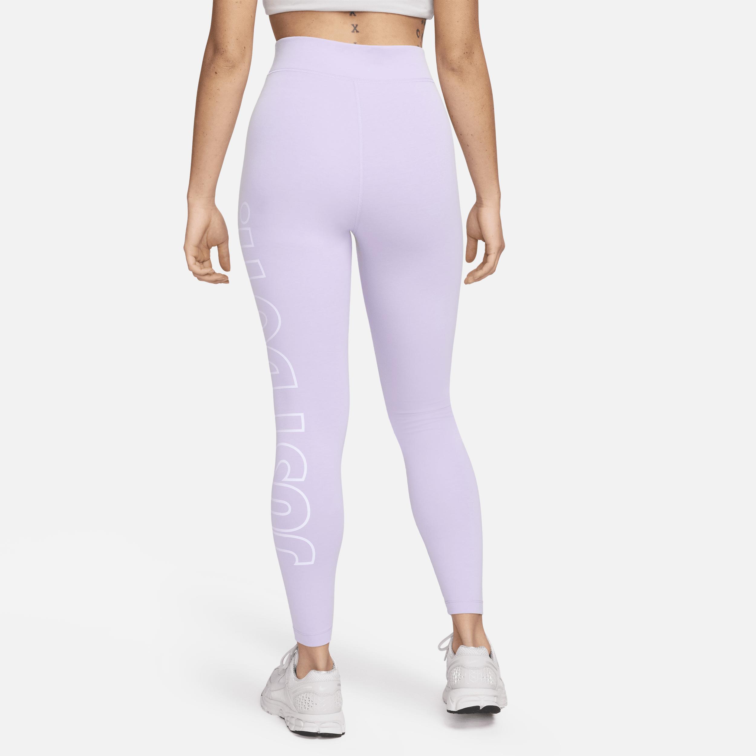 Womens Nike Sportswear Classics Graphic High-Waisted Leggings Product Image