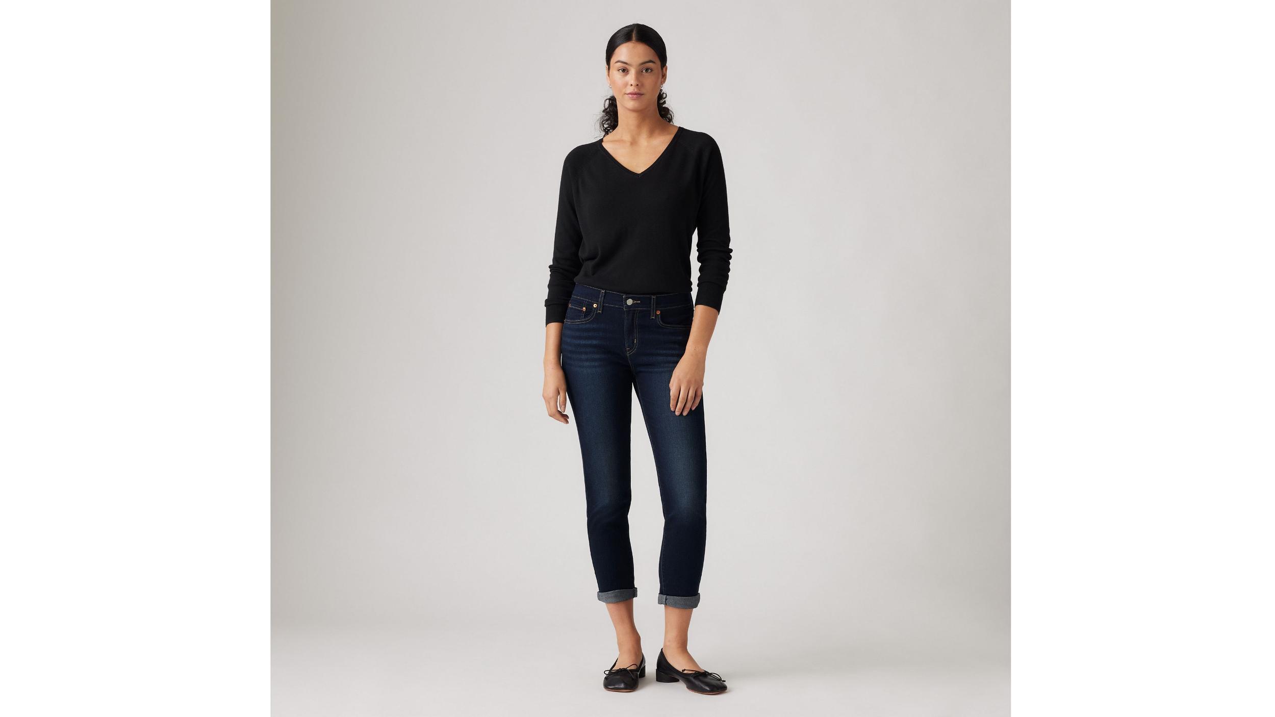 Mid Rise Boyfriend Women's Jeans Product Image