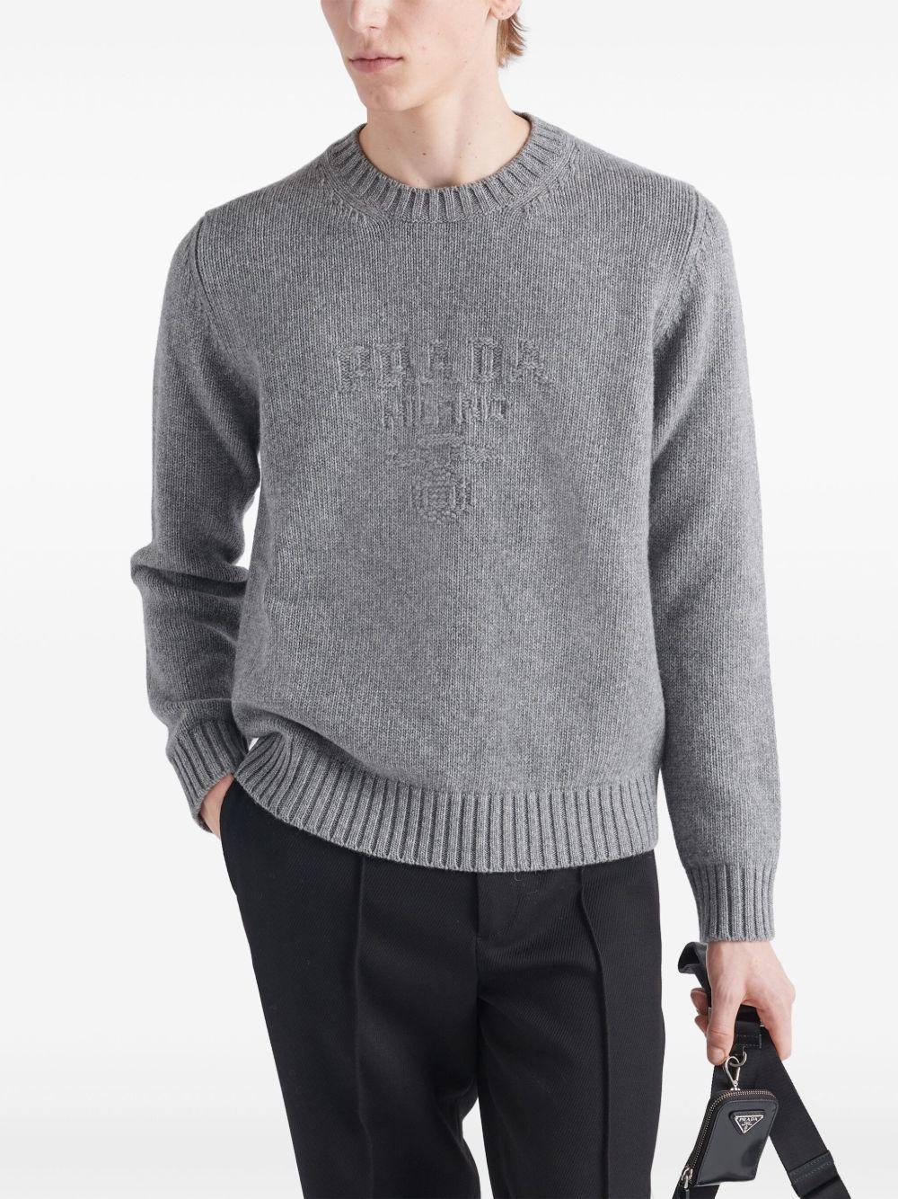 logo-embroidered jumper Product Image