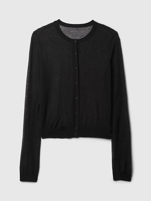 Recycled Sheer Cardigan Product Image