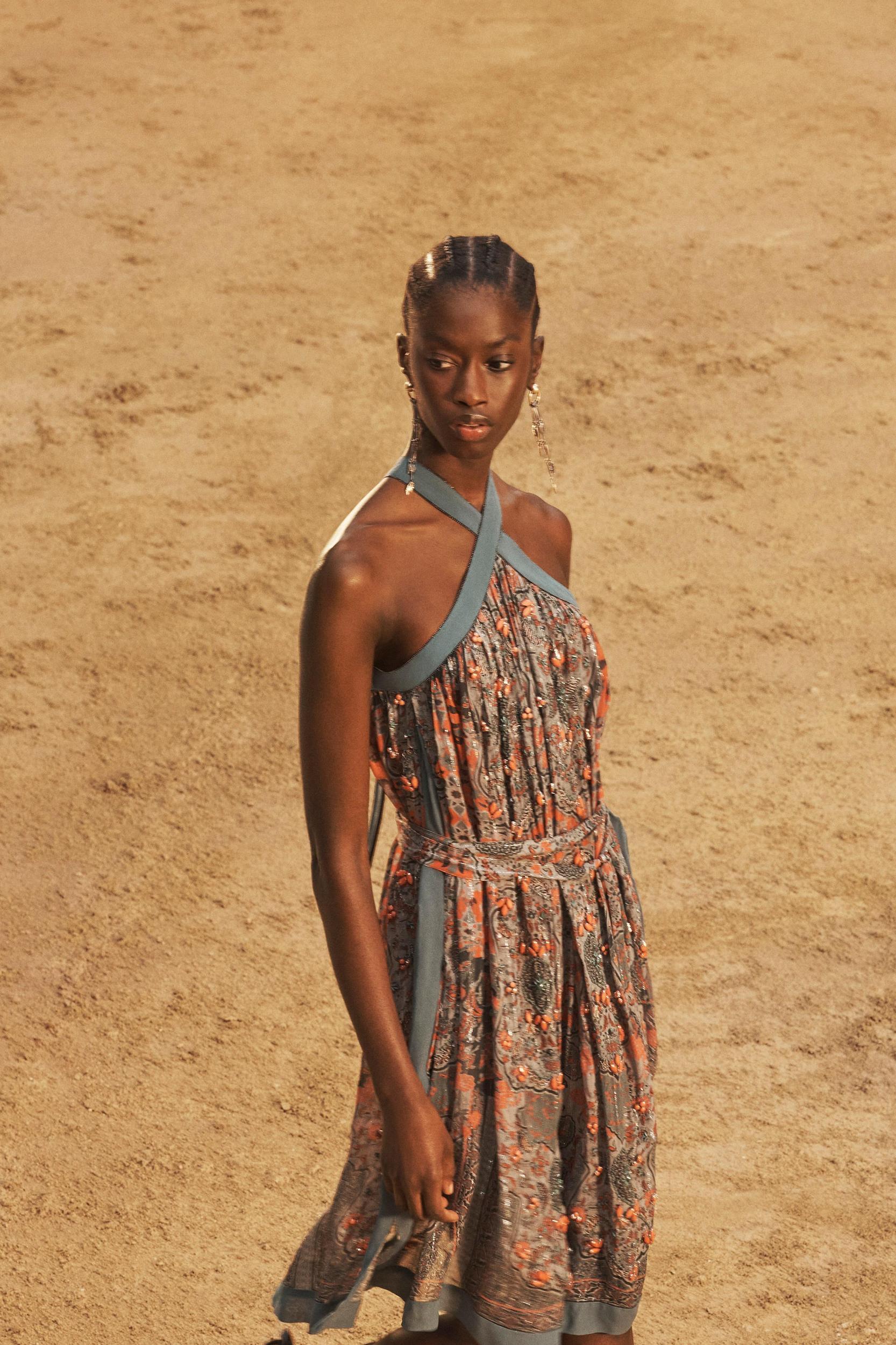 LIMITED EDITION PRINT HALTER DRESS Product Image
