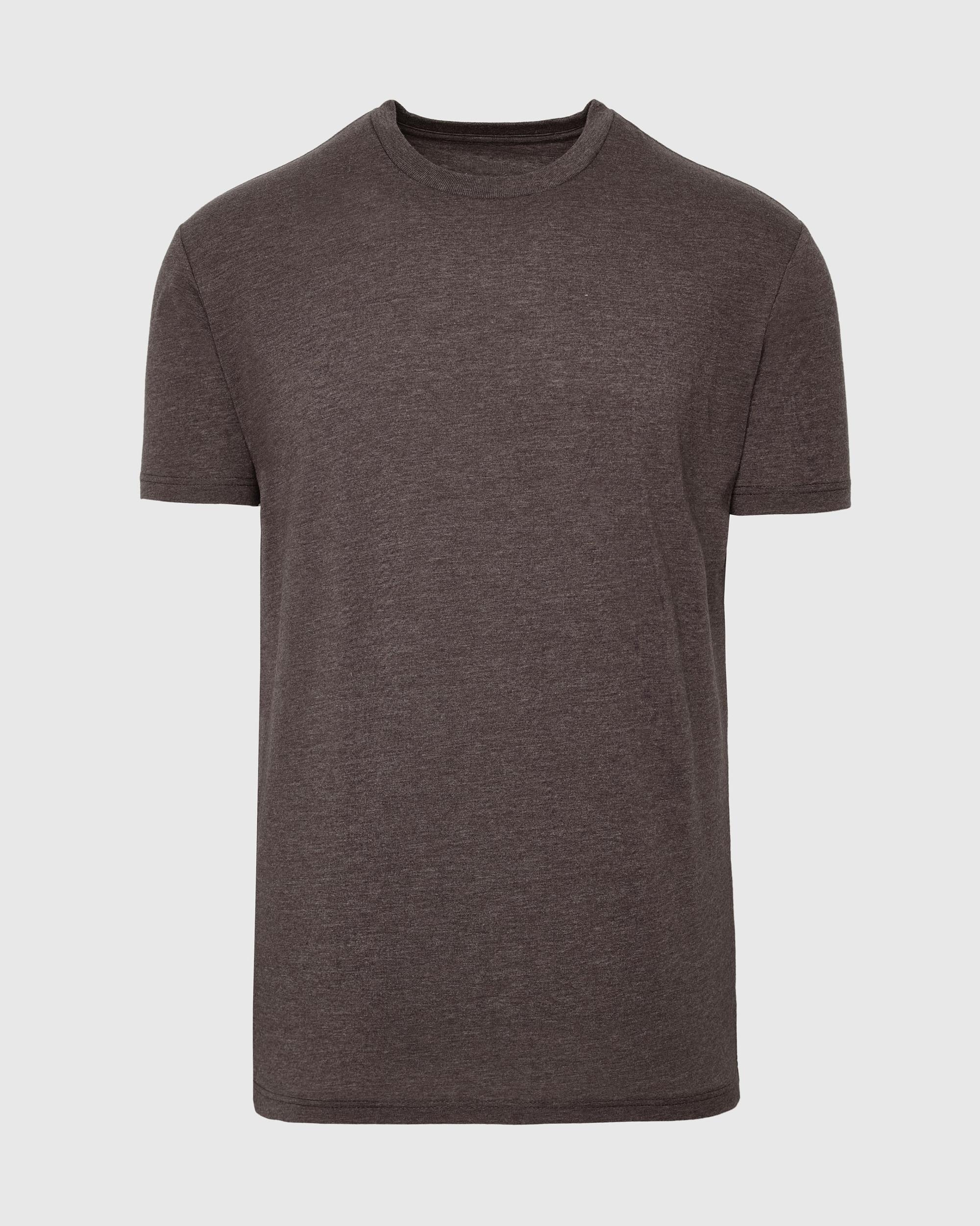 Heather Dark Oak Classic Crew Neck Product Image