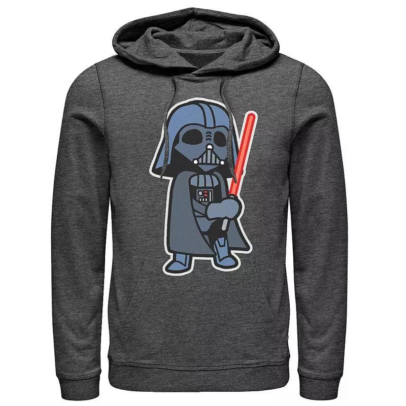 Men's Star Wars Darth Vader Saber Sweatshirt, Size: XXL, Grey Heather Product Image