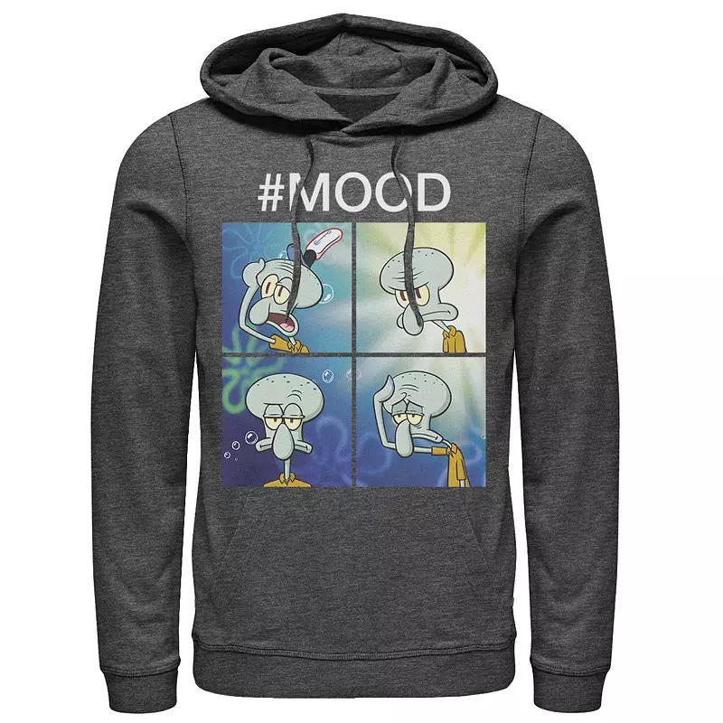 Men's Nickelodeon SpongeBob SquarePants Squidward Mood Hoodie, Size: Small, Black Product Image