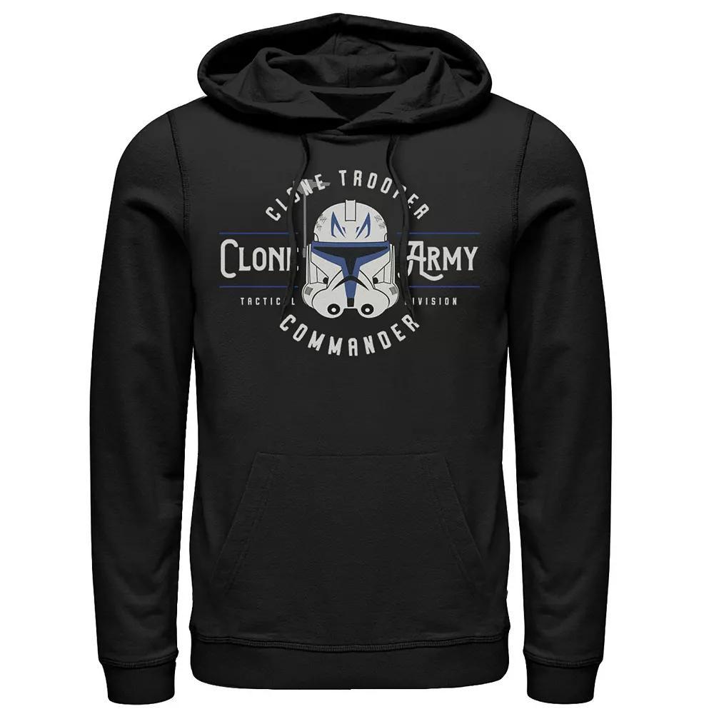 Men's Star Wars The Clone Wars Trooper Commander Hoodie, Size: Small, Black Product Image