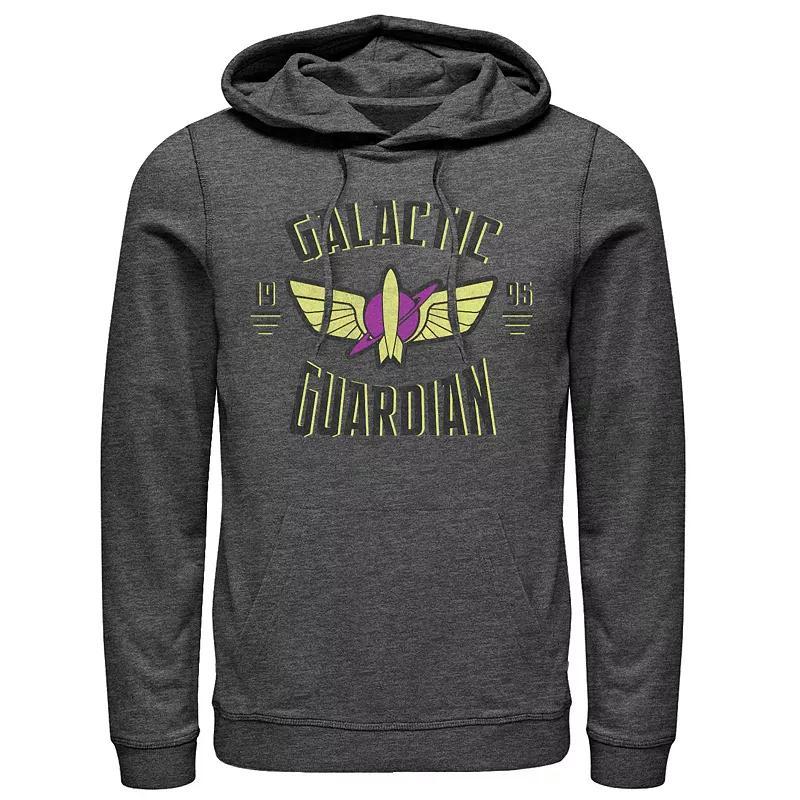 Disney / Pixar's Toy Story Buzz Lightyear Men's Galactic Guardian Symbol Hoodie, Size: XL, Grey Heather Product Image