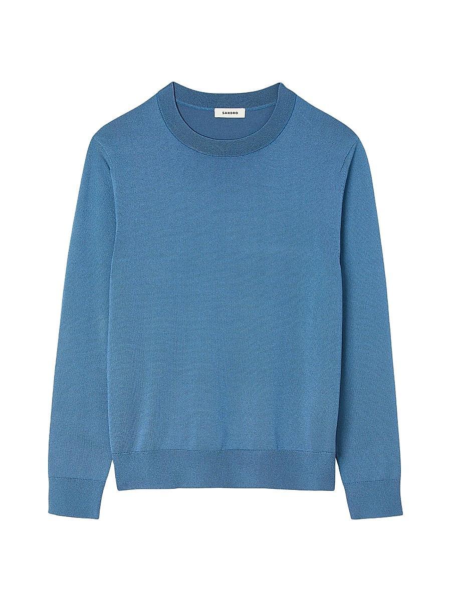 Mens Fine Knit Sweater Product Image