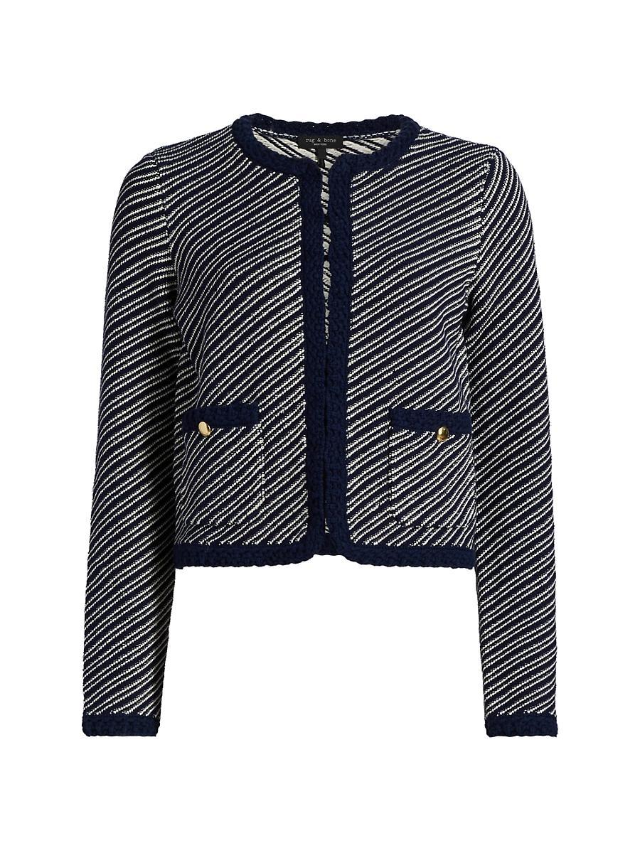Womens Claire Striped Cardigan Product Image