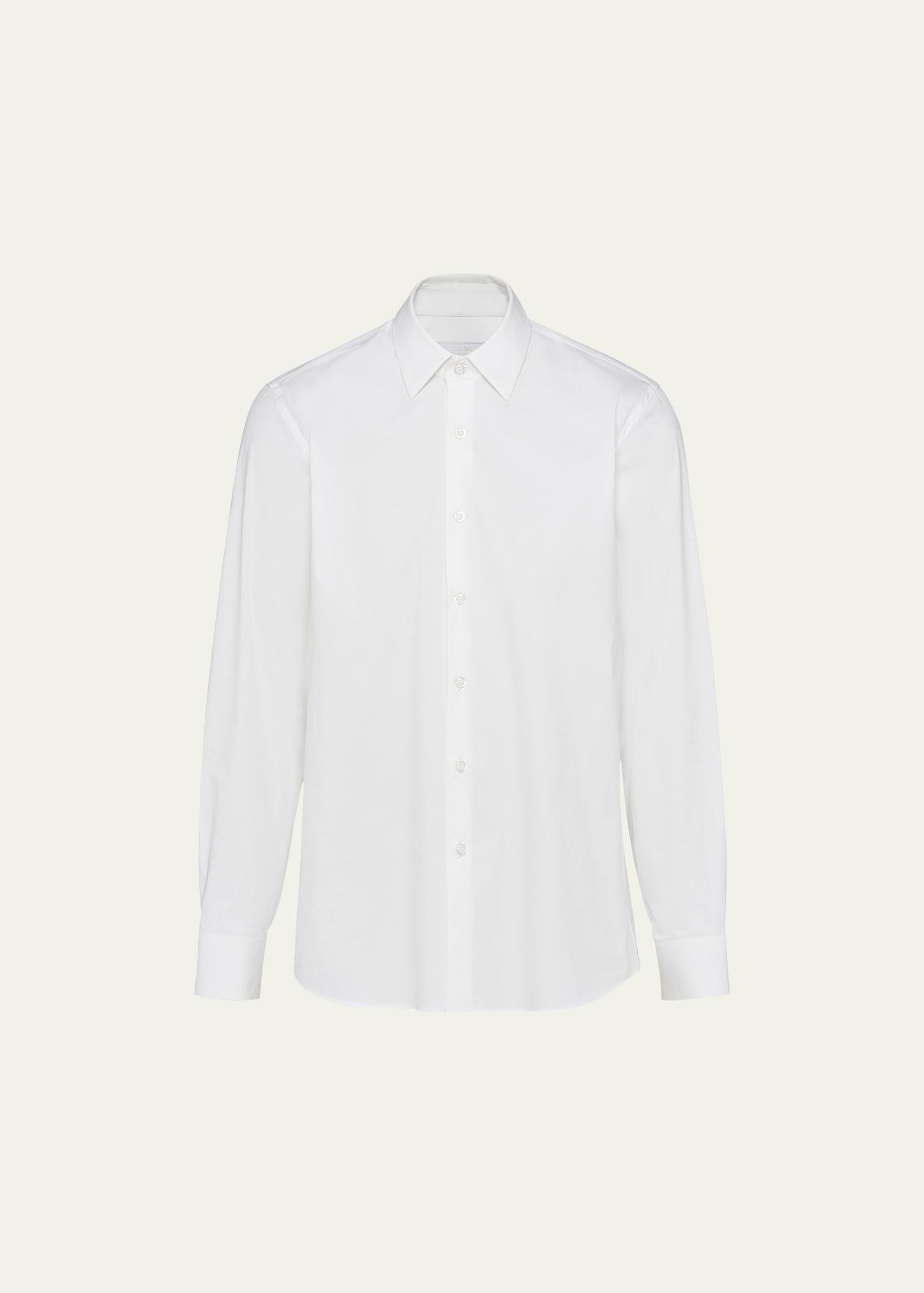 Mens Classic Stretch Poplin Sport Shirt Product Image