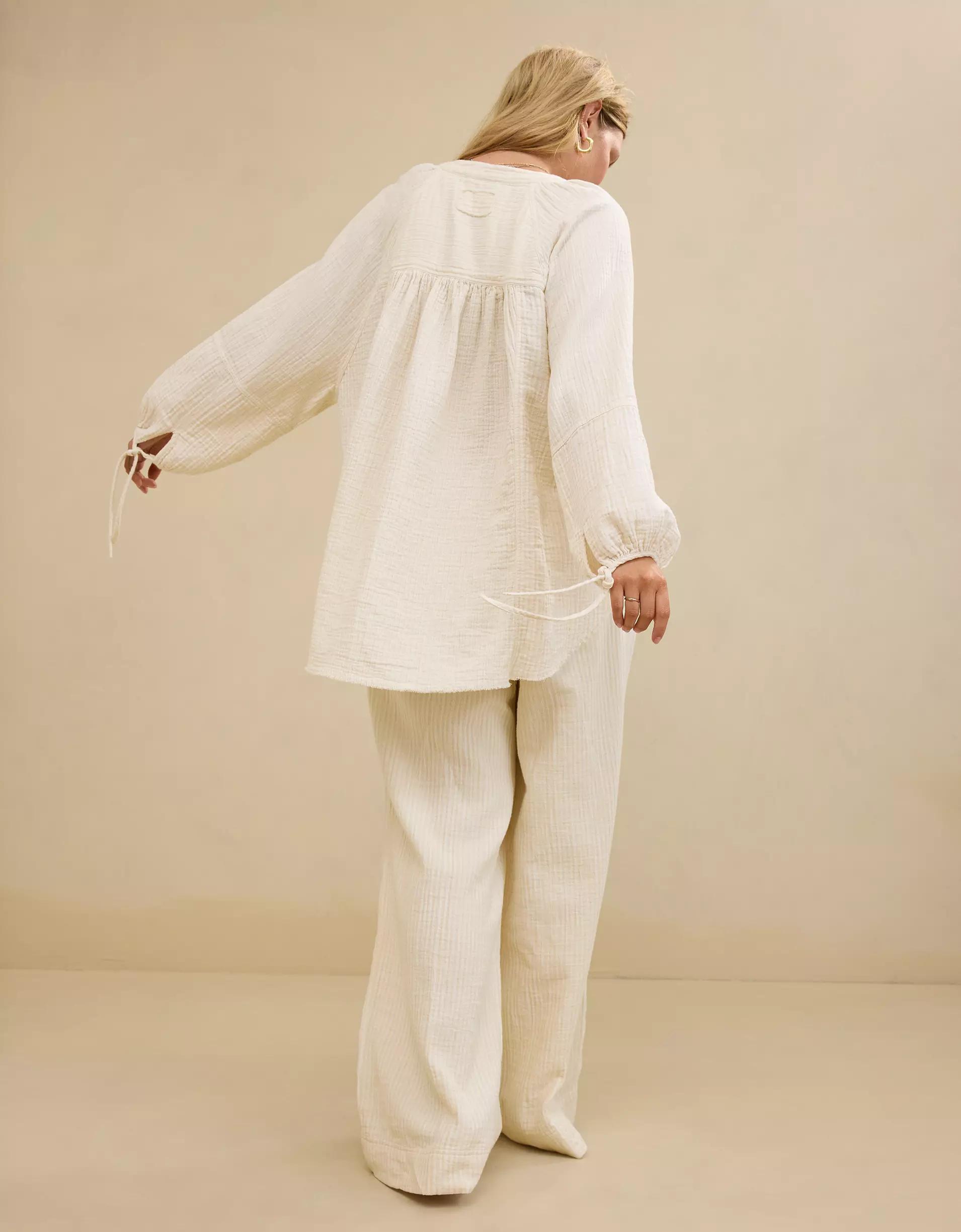 Aerie Daybreak Cover Up Shirt Product Image