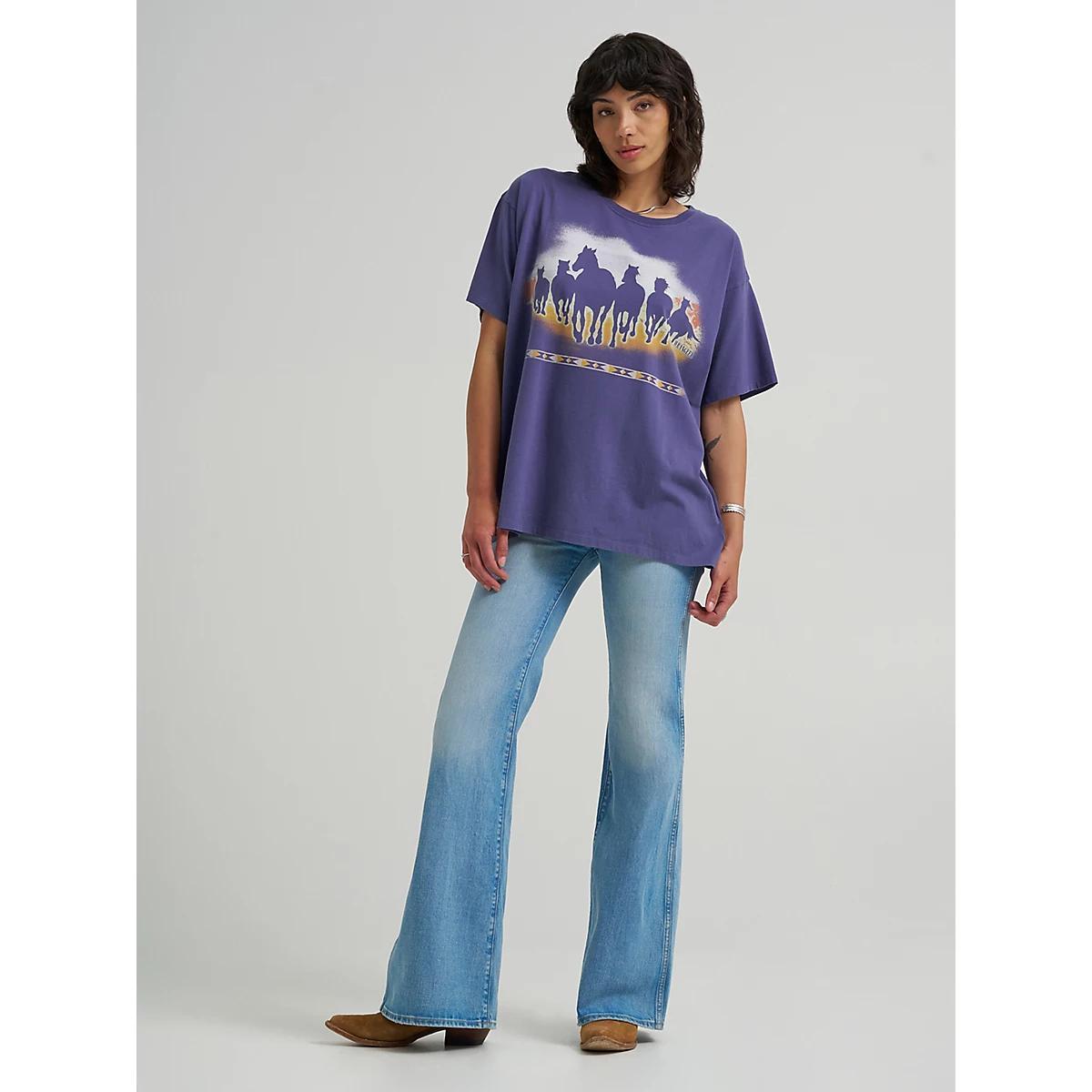 Women's 70's Flare Jean | Women's JEANS | Wrangler® Product Image