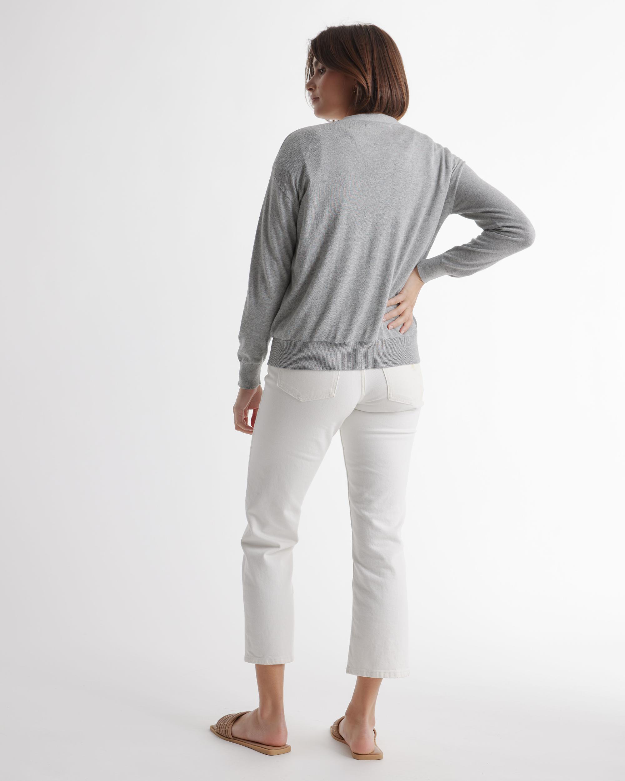 Quince | Women's Lightweight Cotton Cashmere Cardigan Sweater Size XL, Organic Cotton Product Image