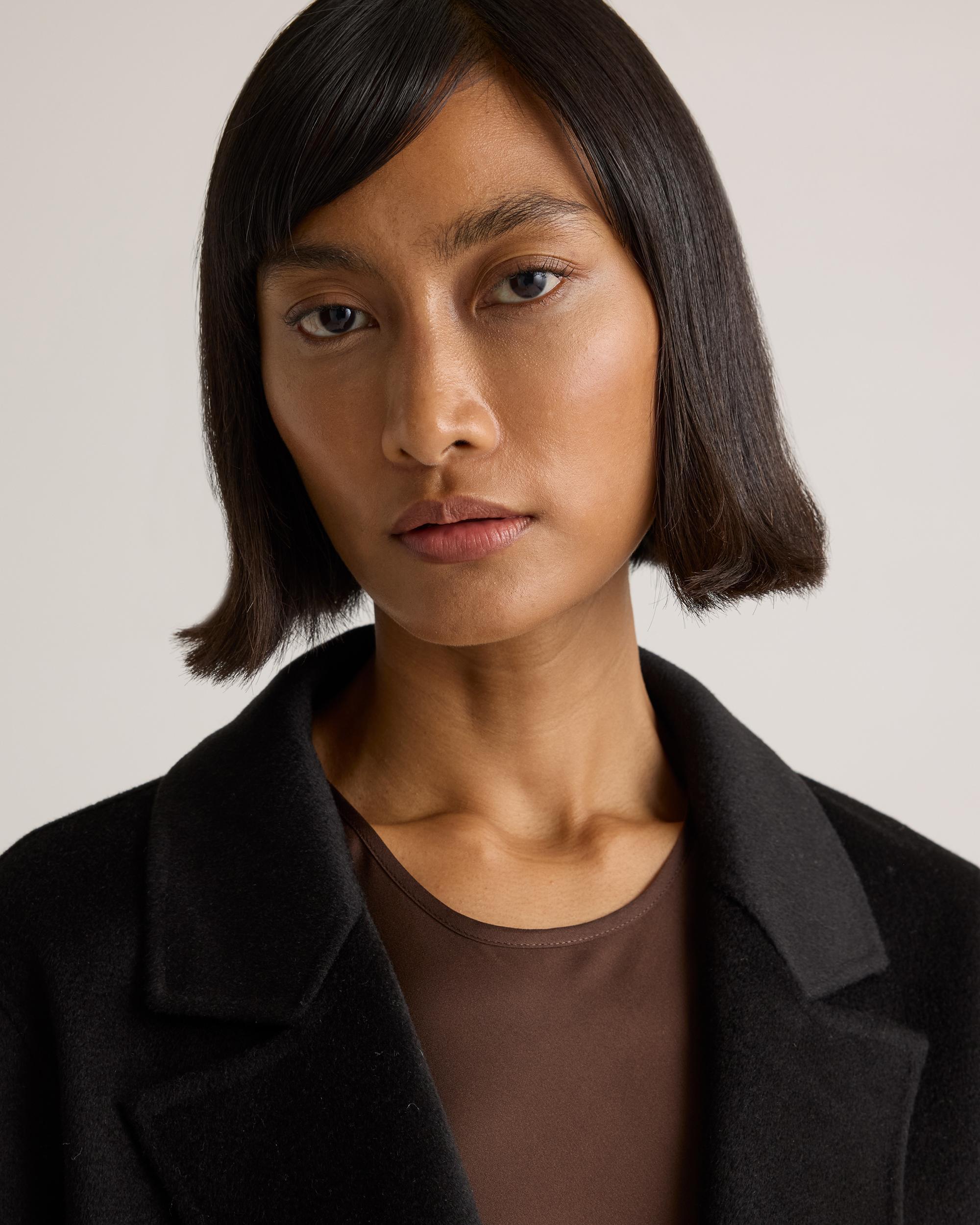 Quince | Women's 100% Mongolian Cashmere Double-Faced Open Blazer Size XL Product Image