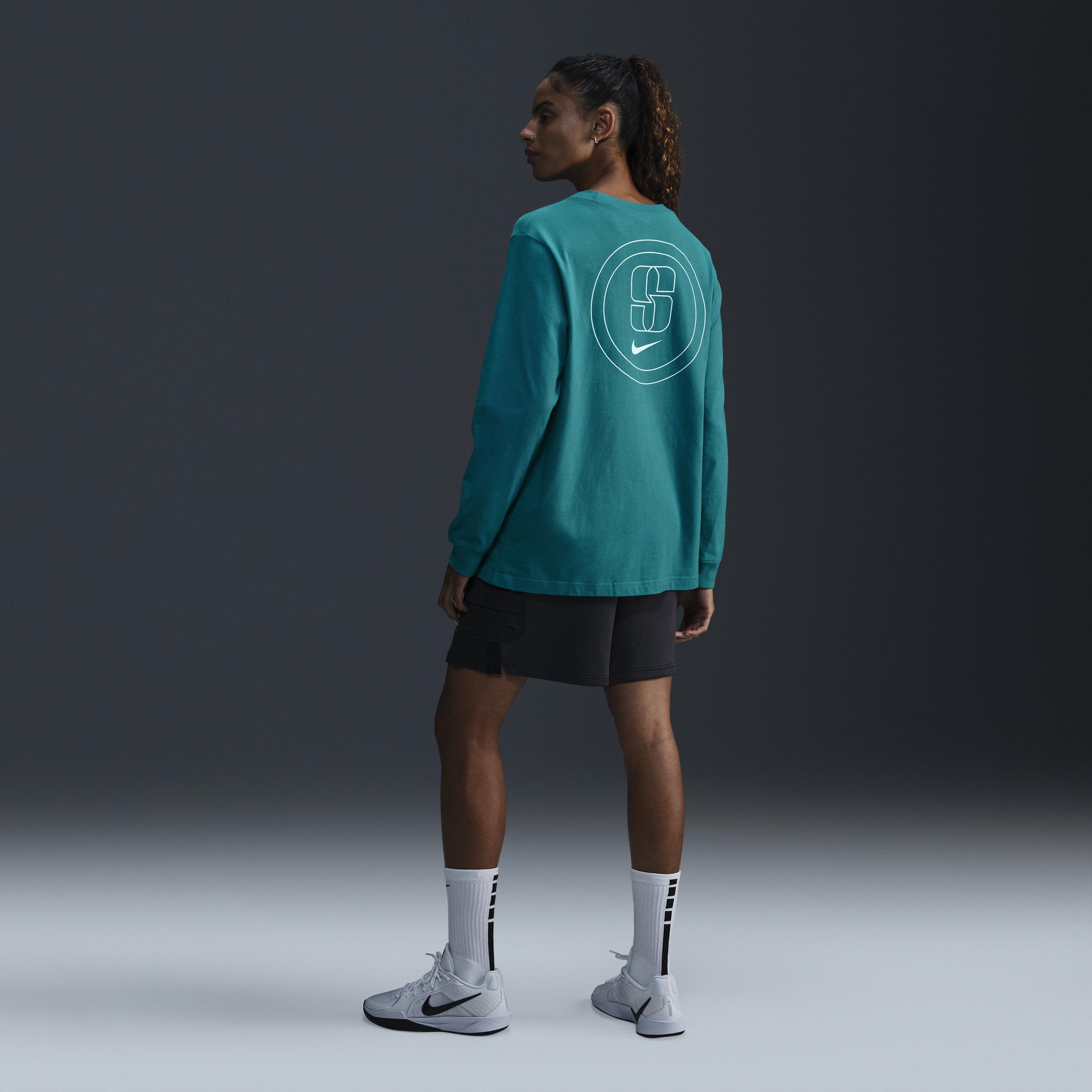 Nike Womens Sabrina Long-Sleeve Basketball T-Shirt Product Image