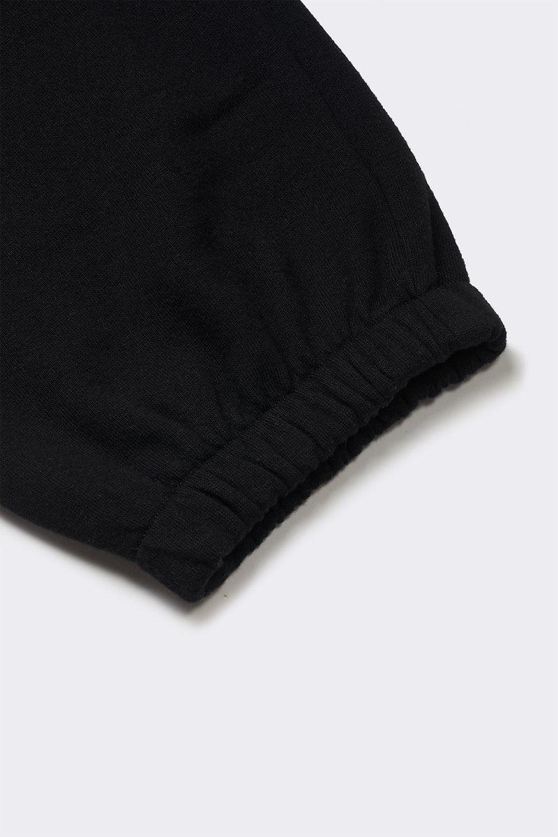 Women's Organic Heavyweight Fleece Sweatpants in Black Product Image