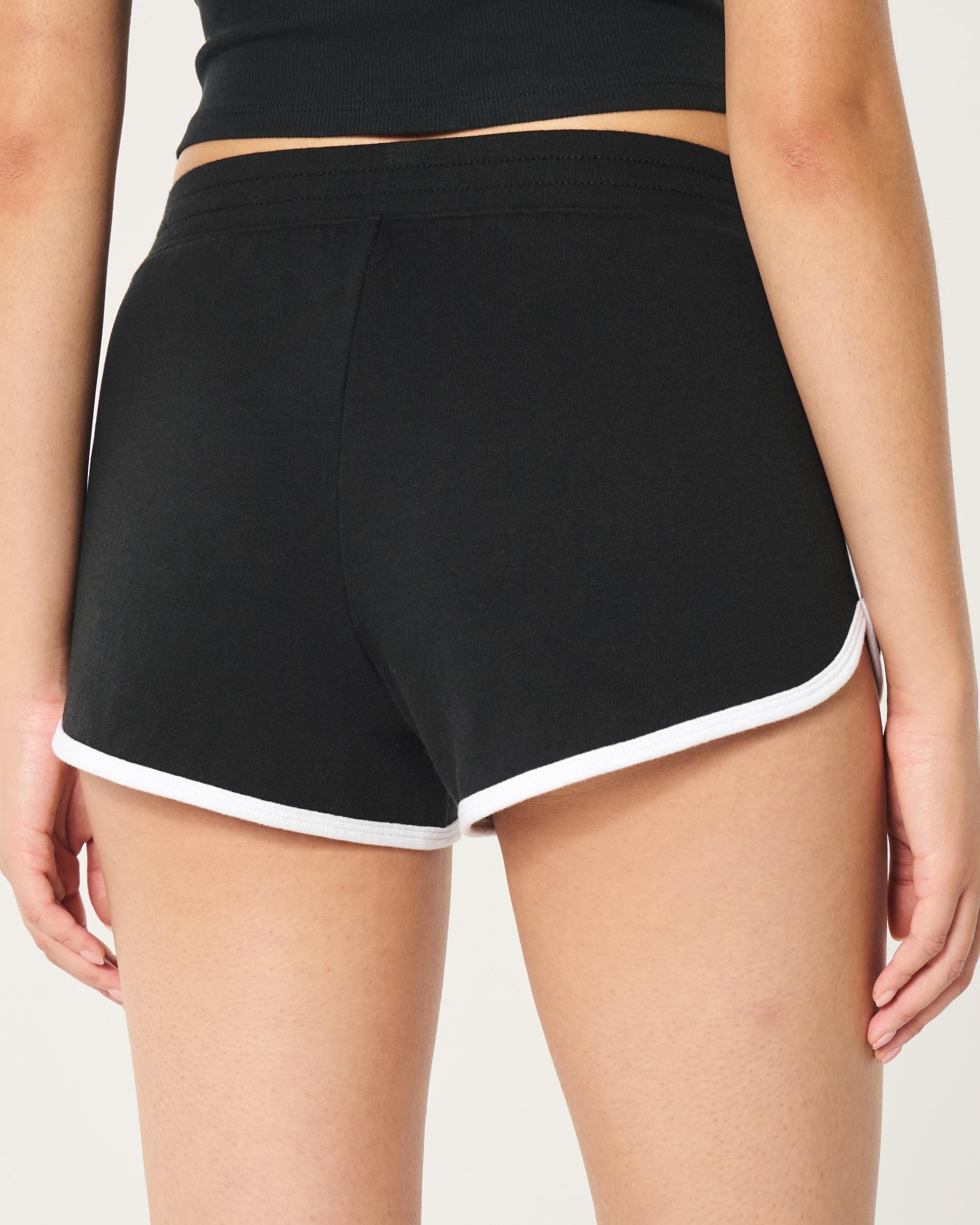 High-Rise Logo Shorts Product Image