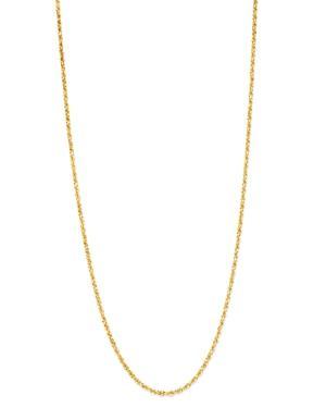 Rope Chain 24 Necklace (3mm) in Solid 14k Gold Product Image