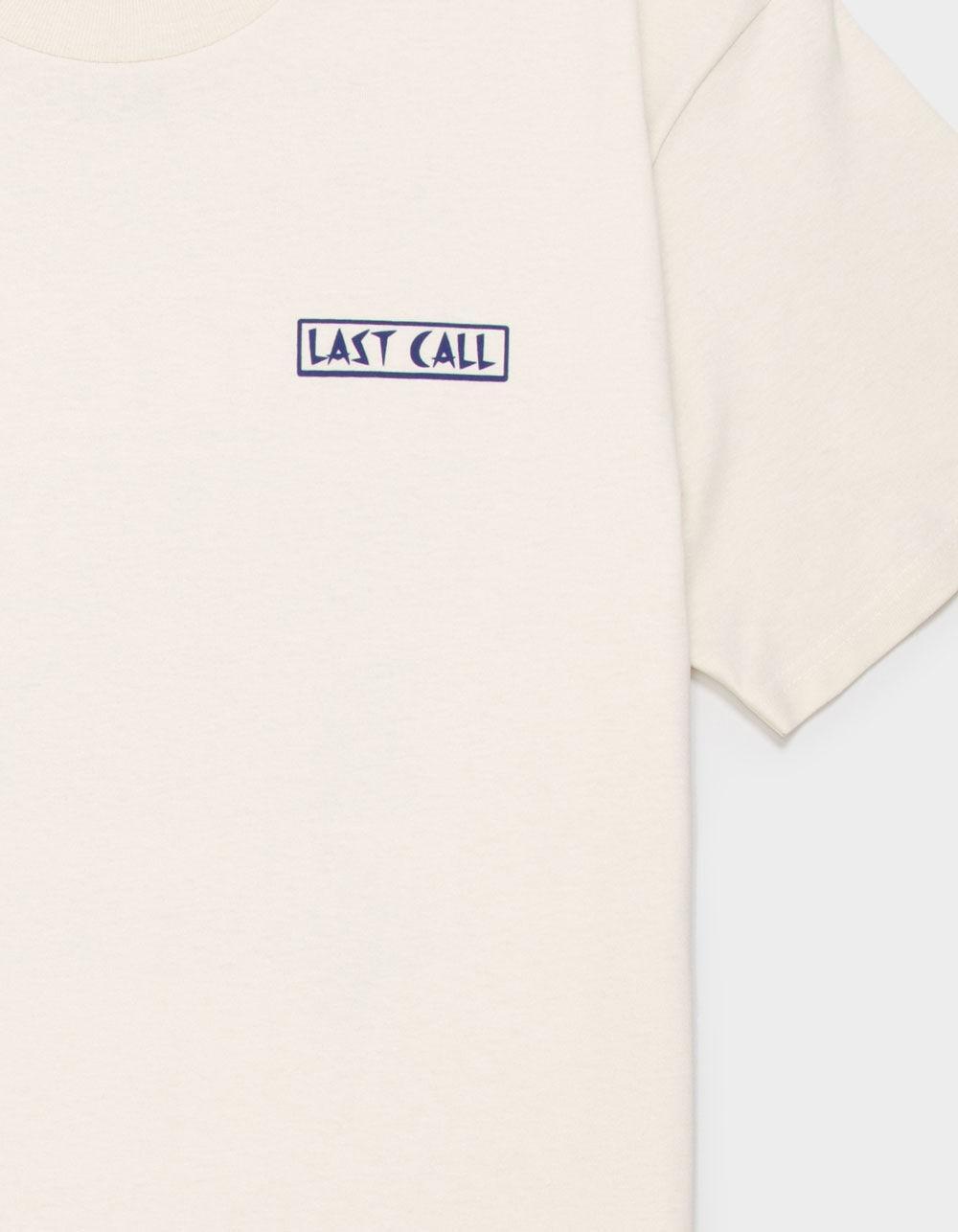 LAST CALL CO. Liquor Badge Mens Tee - OFF WHITE Product Image