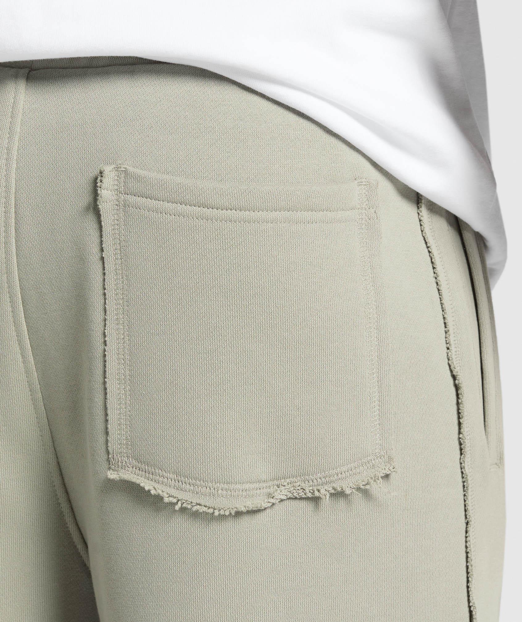 Gymshark Wide Leg Pants - Chalk Green Male Product Image