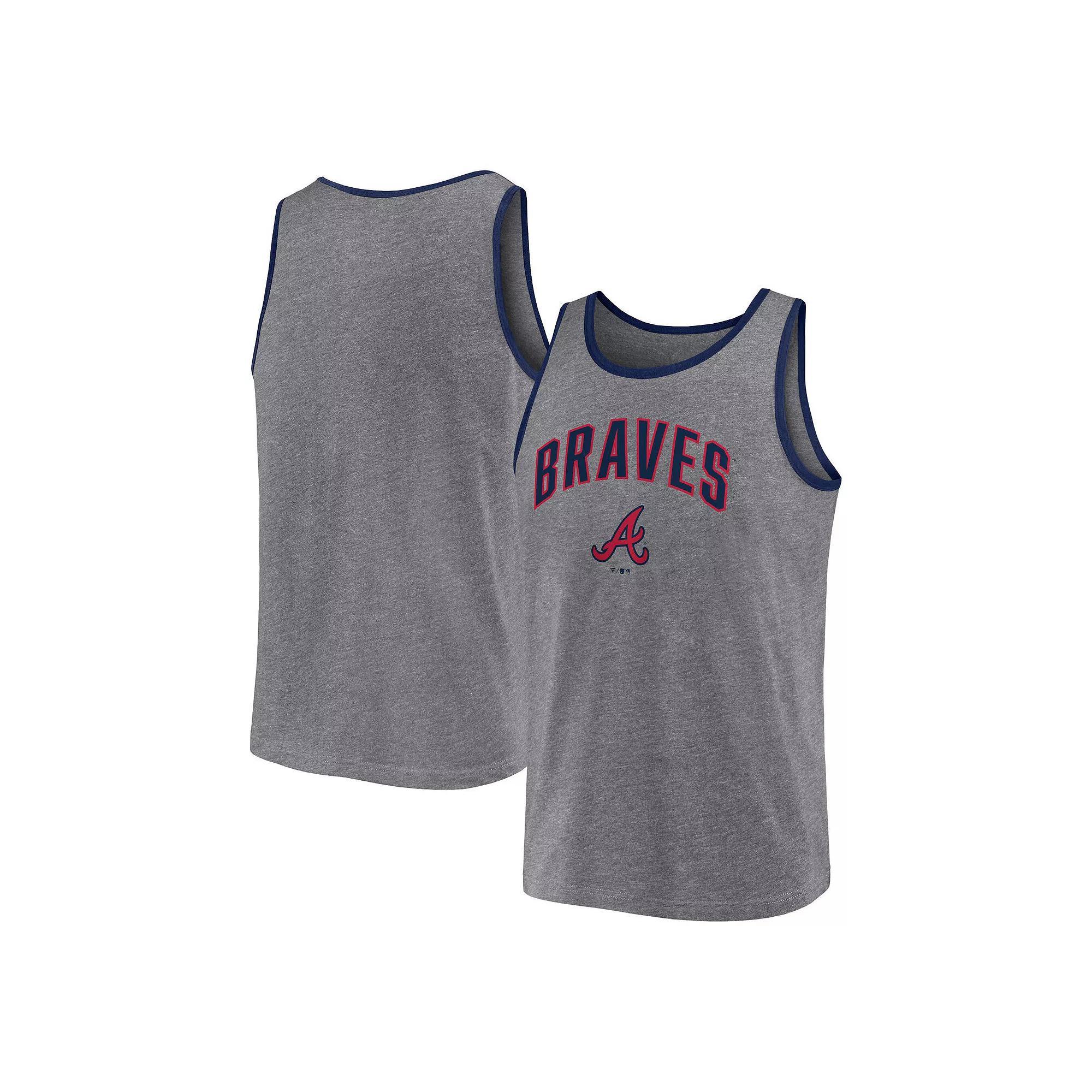 Men's Fanatics Branded  Heather Gray San Francisco Giants Primary Tank Top, Size: Small, Grey Product Image