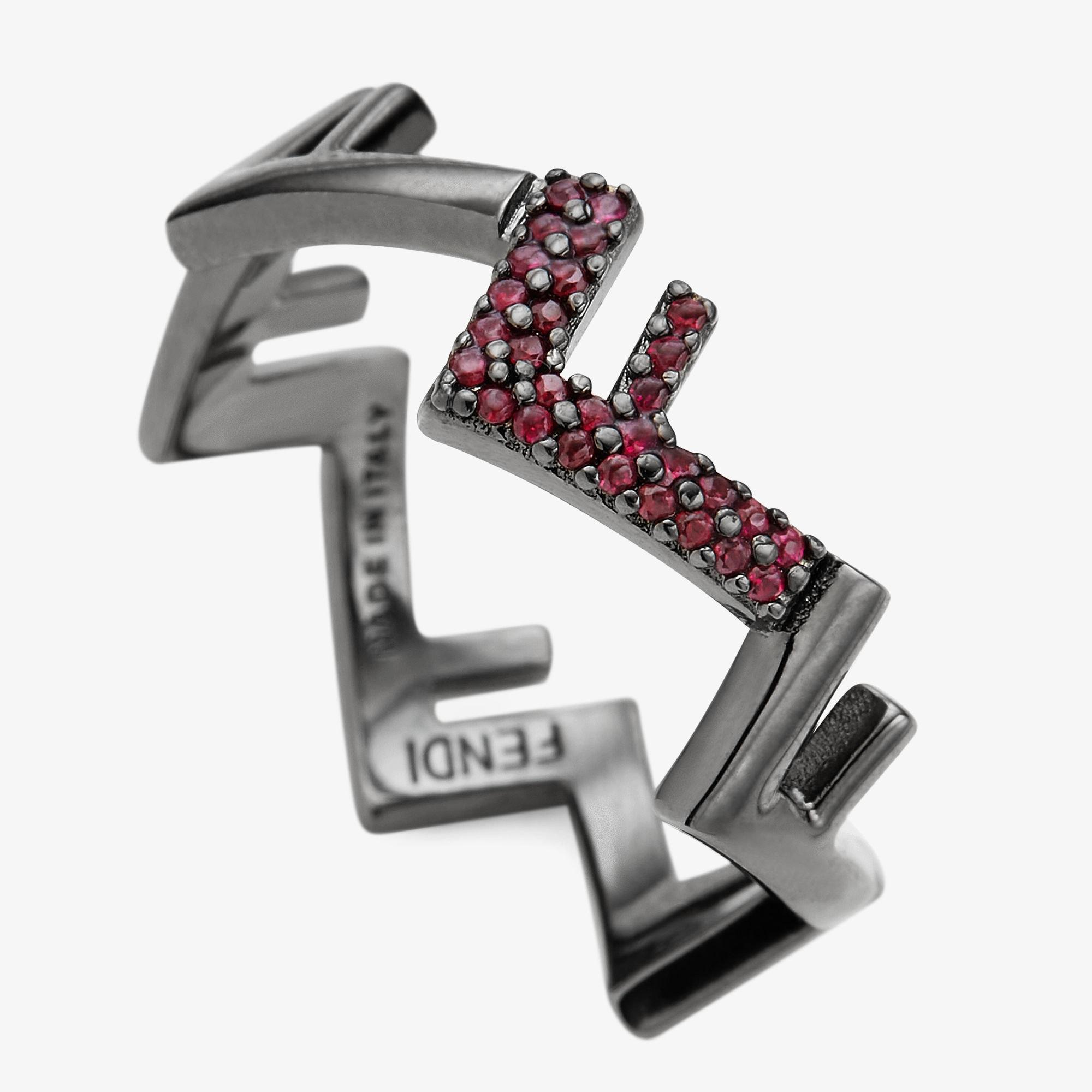 Fendi Five RingRuthenium-colored ring Product Image