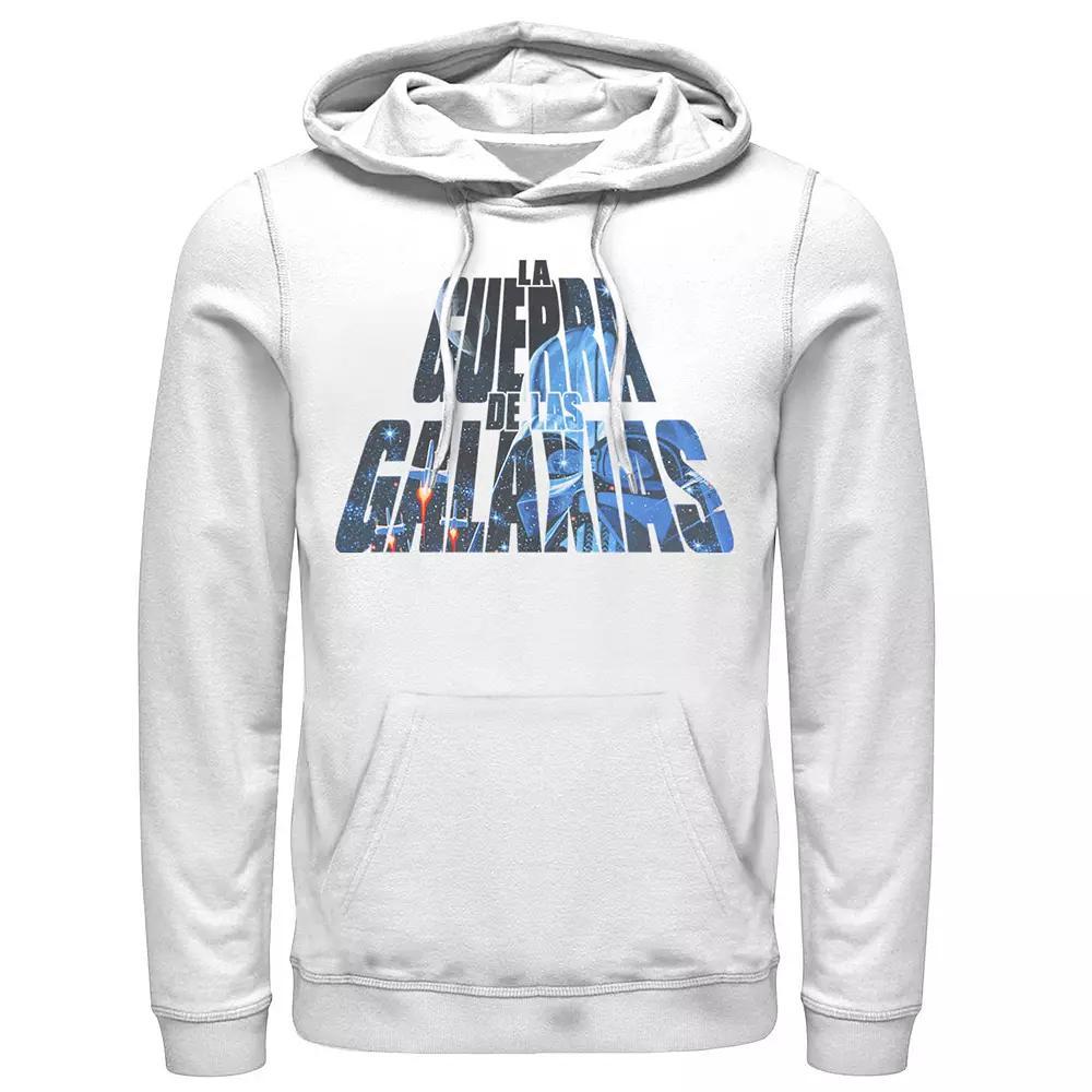 Mens Star Wars La Guerra De Las Galaxias Letter Fill Hoodie Product Image