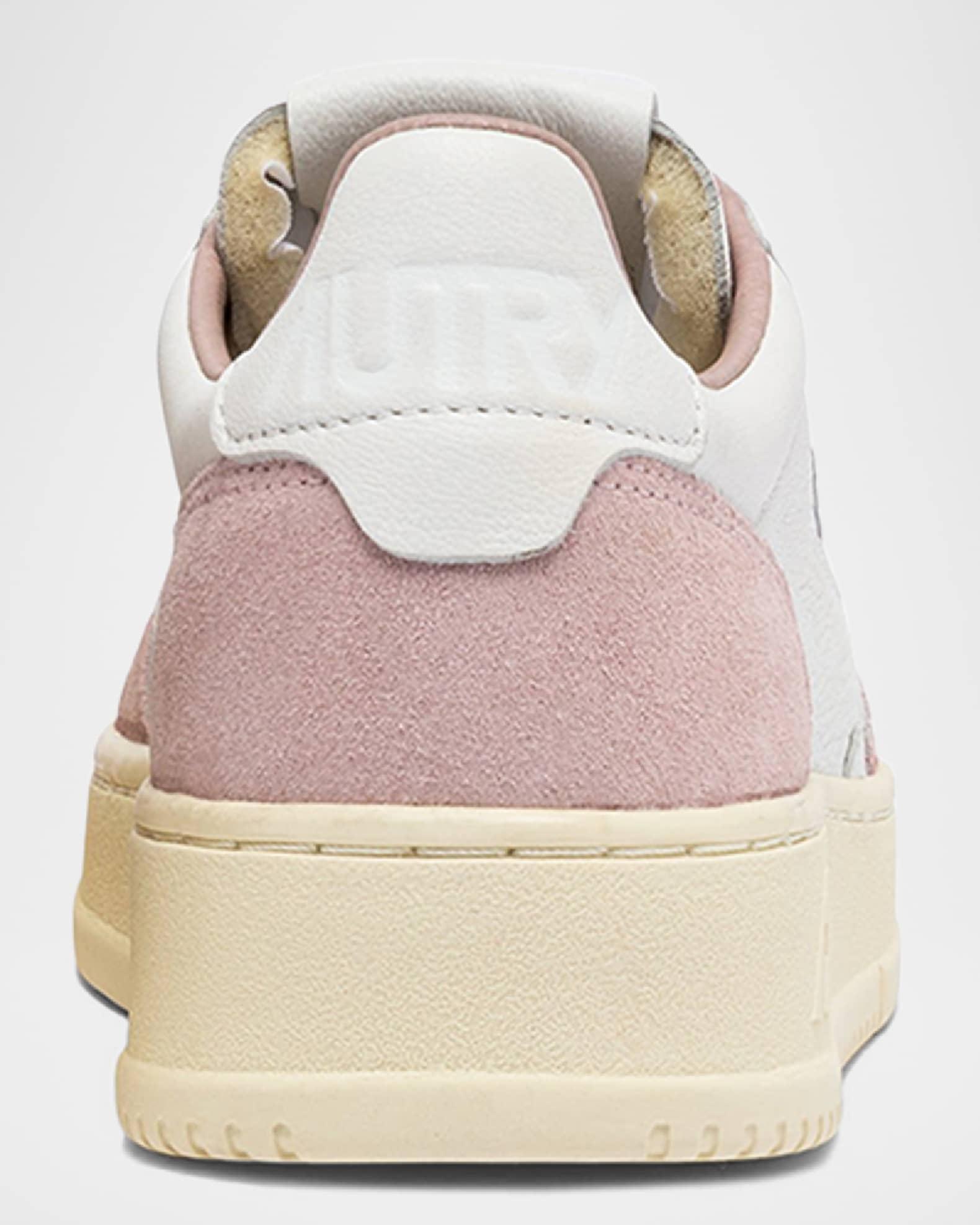 Medalist Low-Top Bicolor Leather Sneakers Product Image