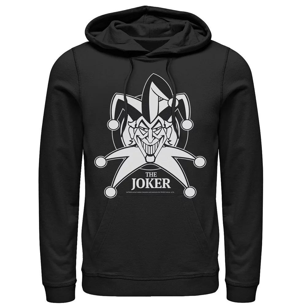 Men's DC Comics Joker Emblem Hoodie, Size: Large, Blue Product Image